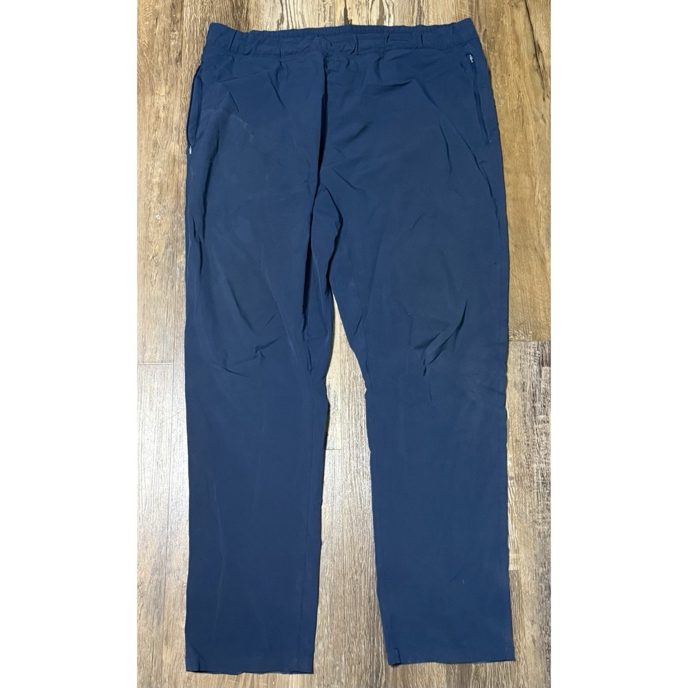 ALO Yoga Men's 2XL Repetition Pant Straight Leg Lightweight Stretch Gym Navy